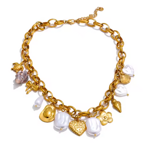 Collar Cuentas Chunky